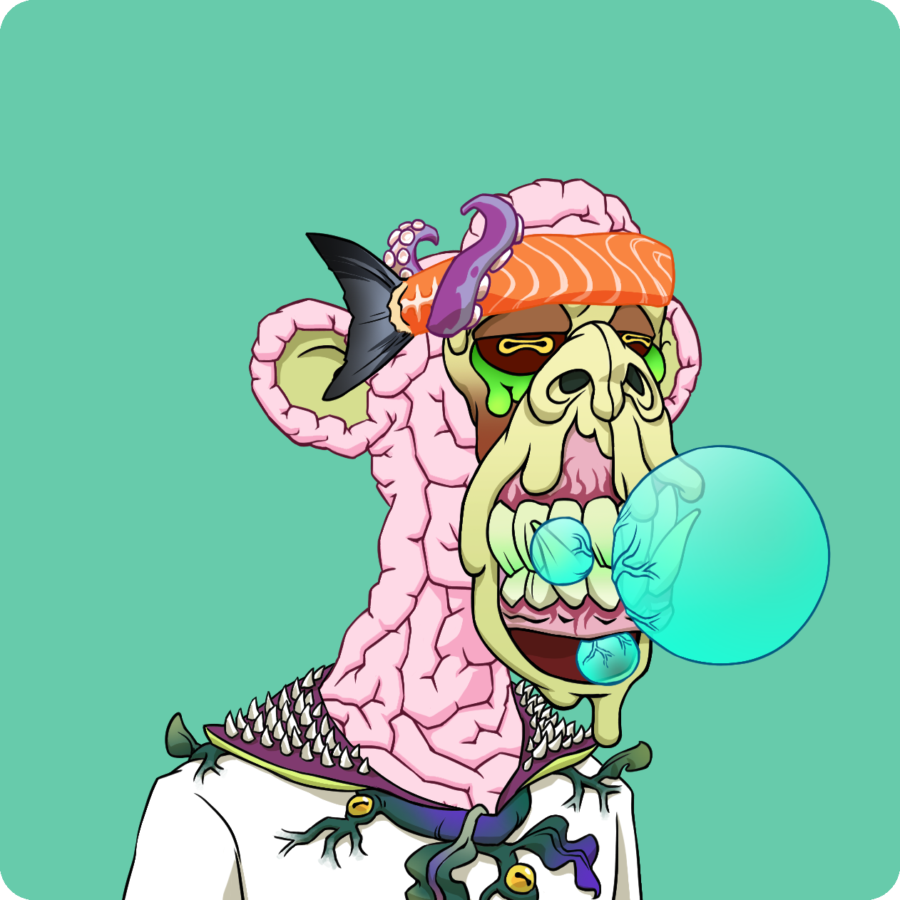 Yuga Labs - Mutant Ape Yacht Club - NFT # 2468