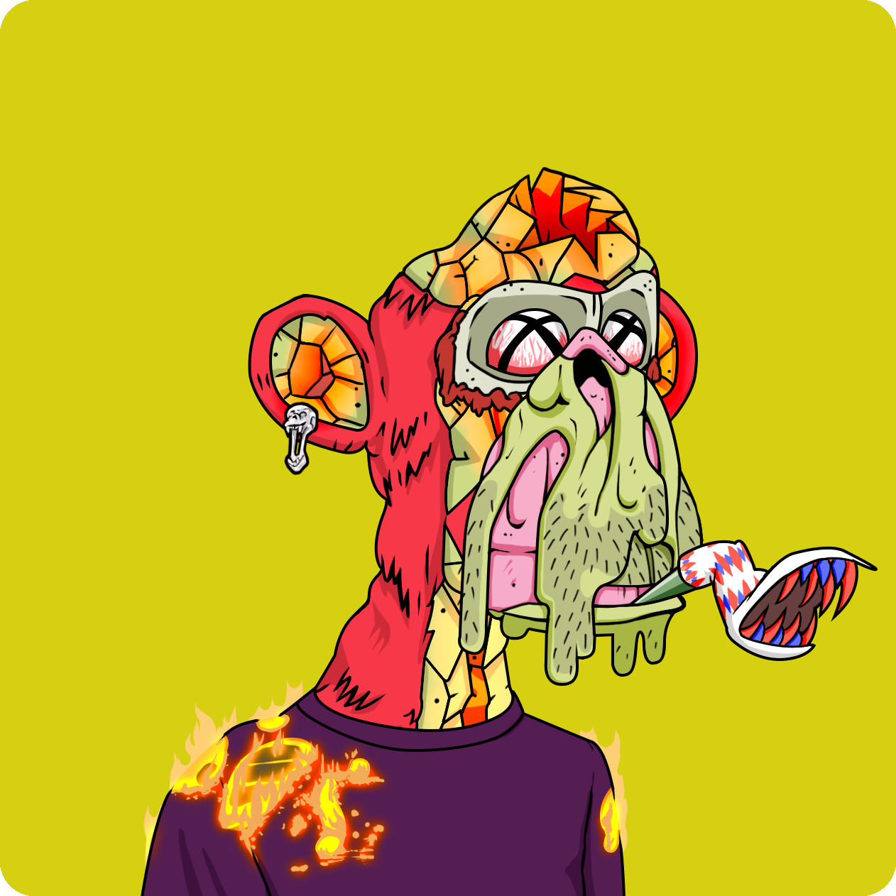 Yuga Labs - Mutant Ape Yacht Club - NFT # 3318