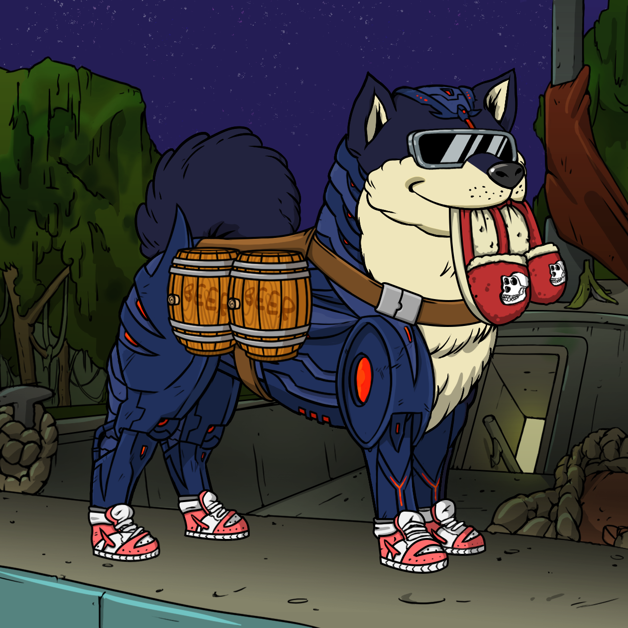 Yuga Labs - Bored Ape Kennel Club - NFT # 3422