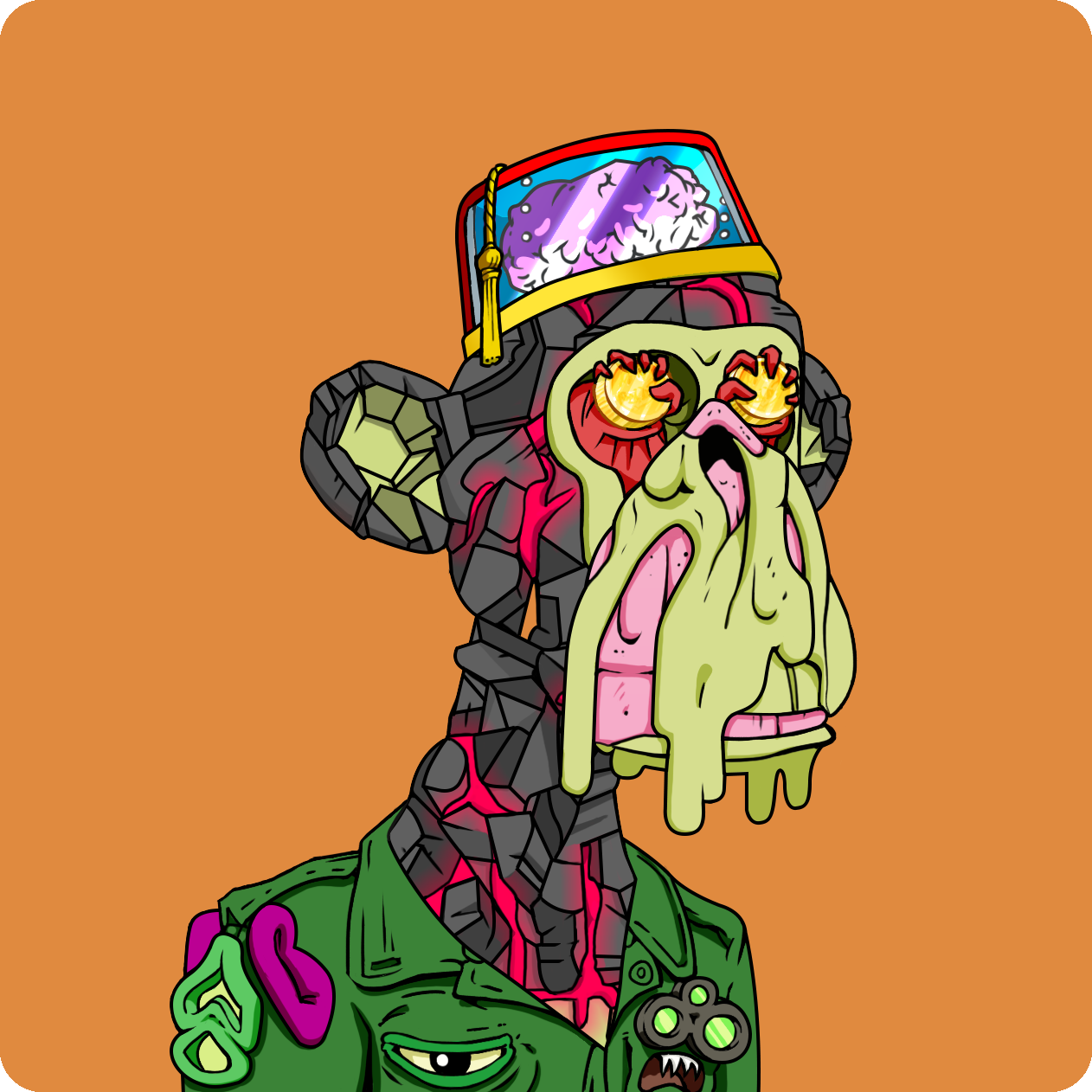 Yuga Labs - Mutant Ape Yacht Club - NFT # 1242