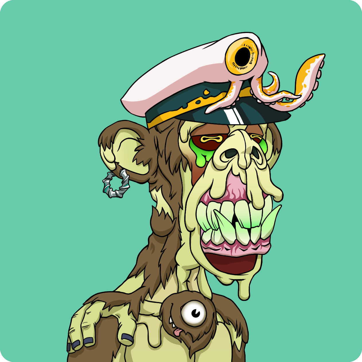 Yuga Labs - Mutant Ape Yacht Club - NFT # 838