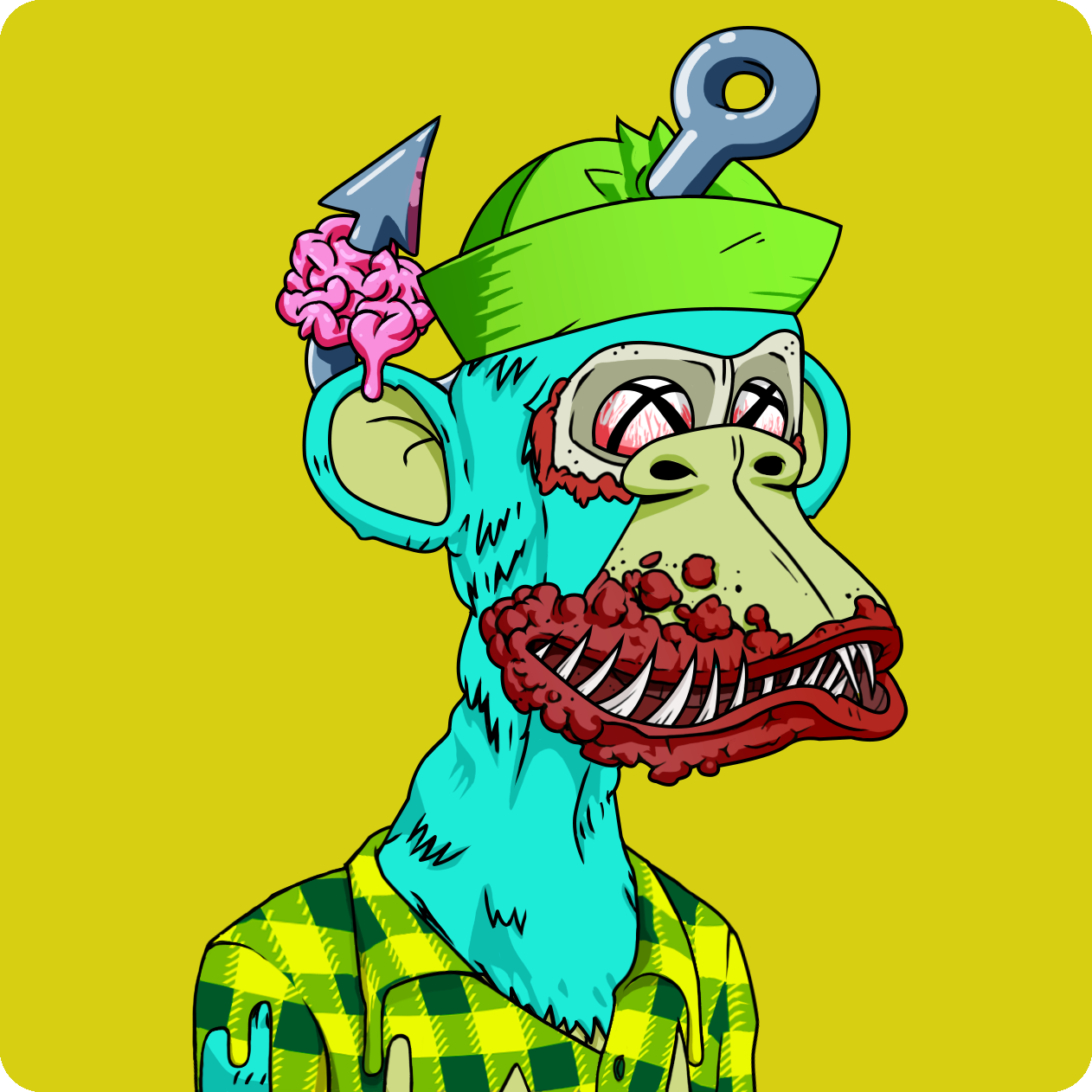 Yuga Labs - Mutant Ape Yacht Club - NFT # 736