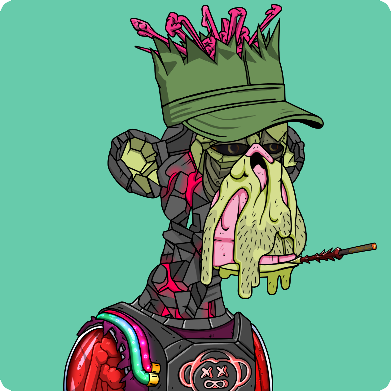 Yuga Labs - Mutant Ape Yacht Club - NFT # 3033