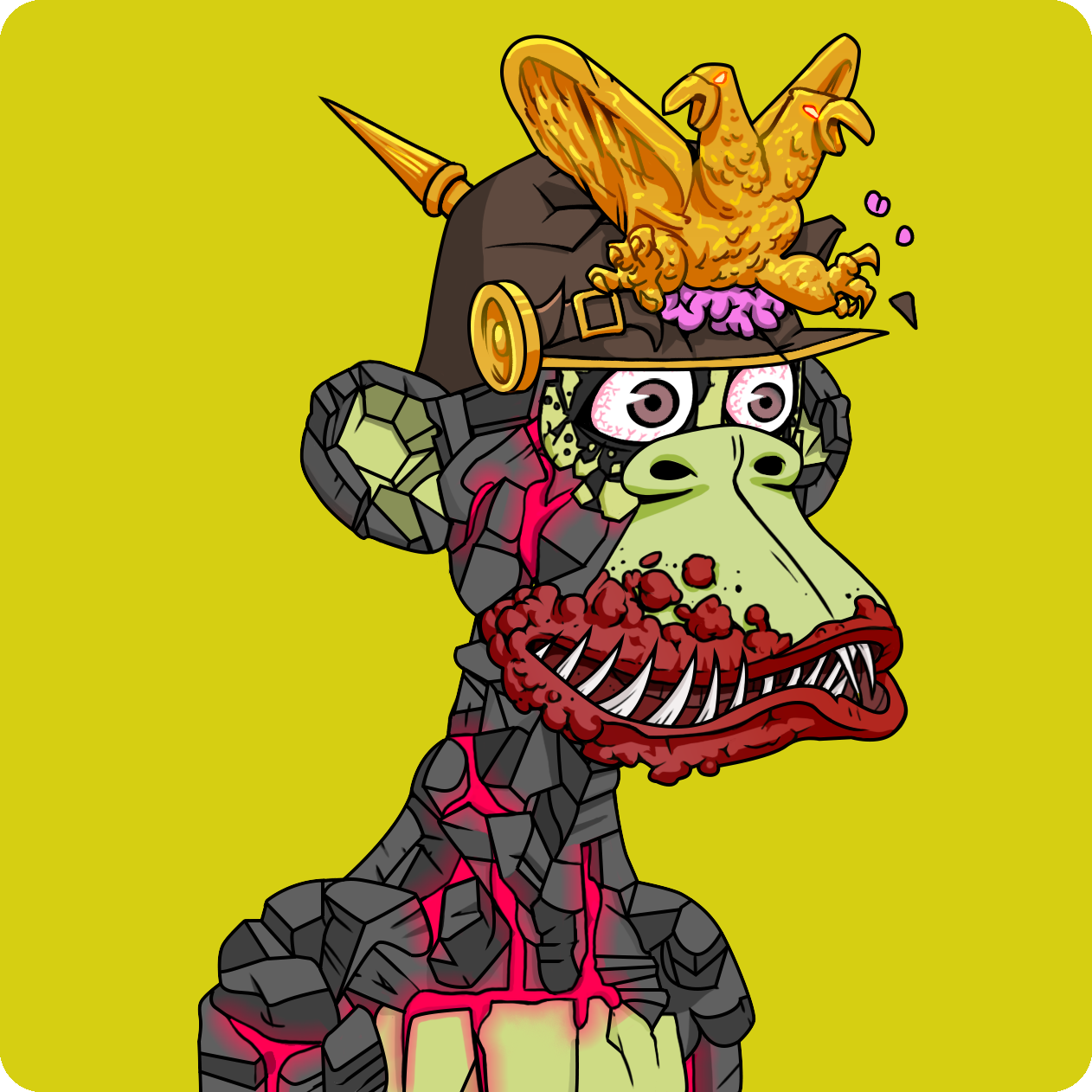 Yuga Labs - Mutant Ape Yacht Club - NFT # 3020