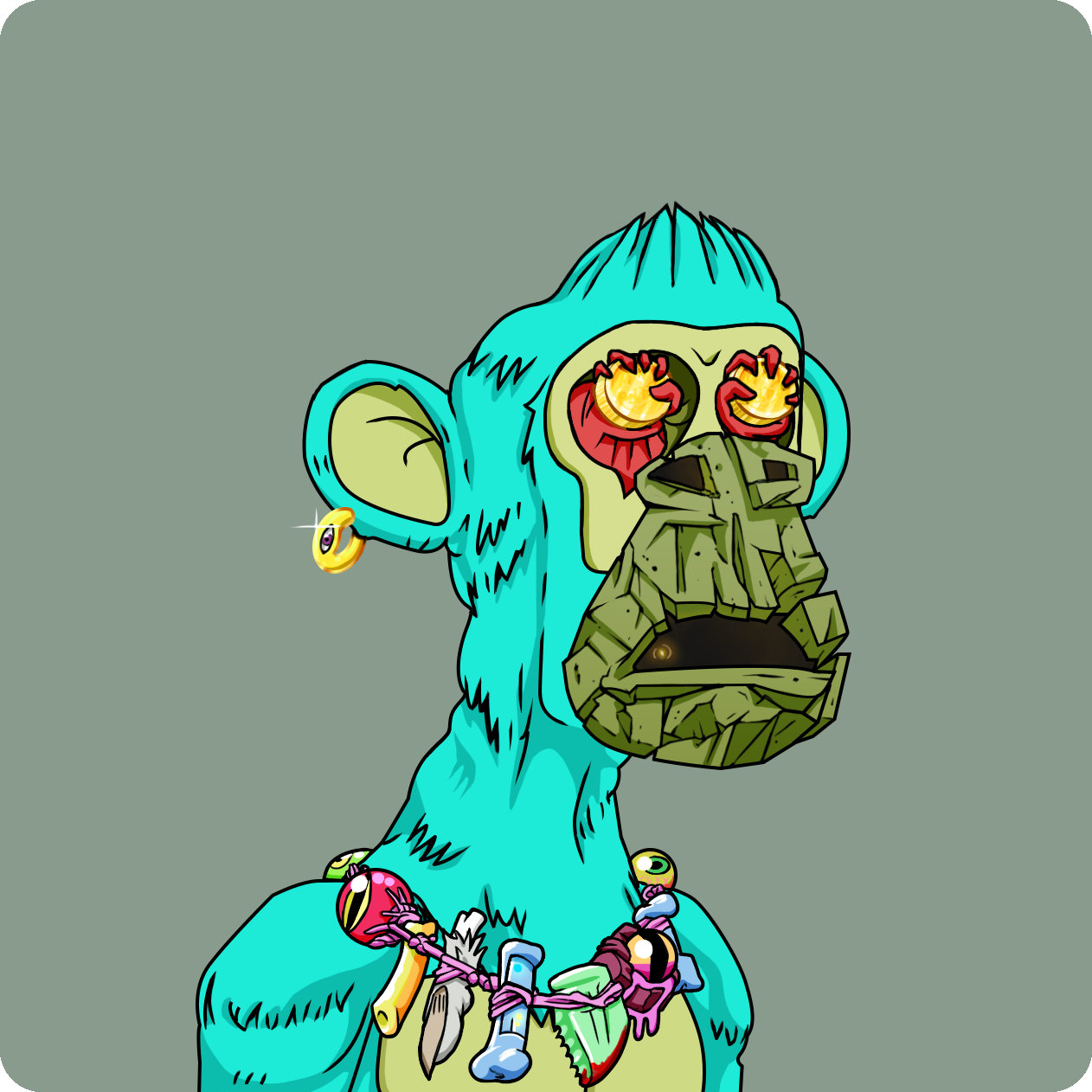 Yuga Labs - Mutant Ape Yacht Club - NFT # 7939