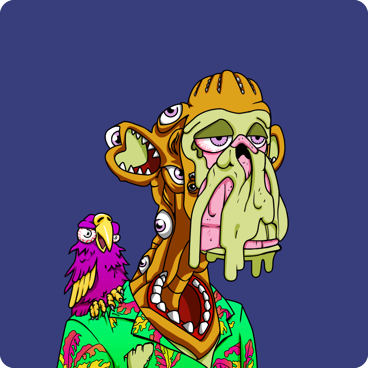 Yuga Labs - Mutant Ape Yacht Club - NFT # 2173