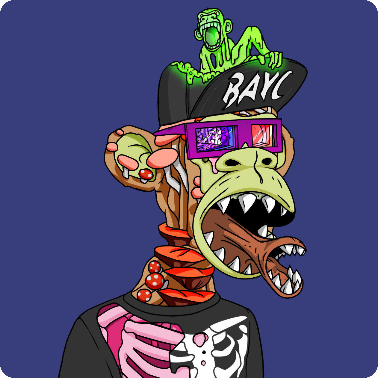 Yuga Labs - Mutant Ape Yacht Club - NFT # 5772