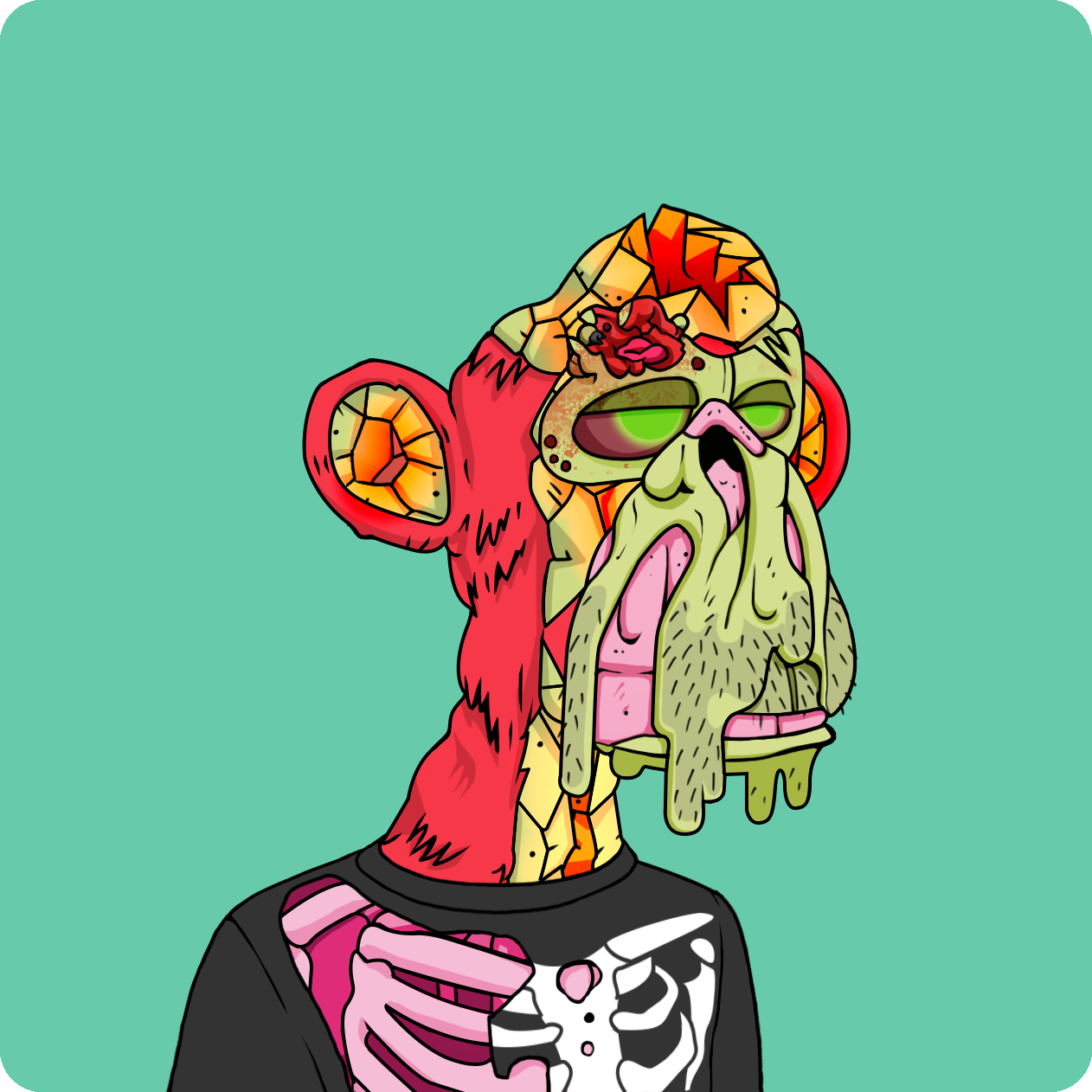 Yuga Labs - Mutant Ape Yacht Club - NFT # 9600