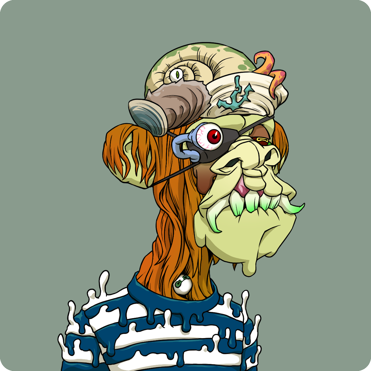 Yuga Labs - Mutant Ape Yacht Club - NFT # 8925