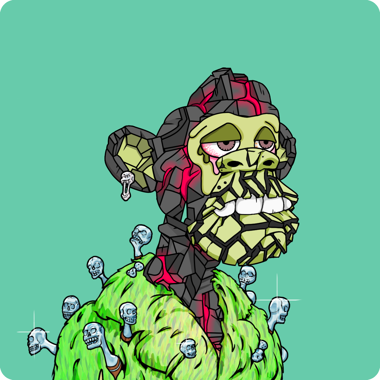 Yuga Labs - Mutant Ape Yacht Club - NFT # 14798