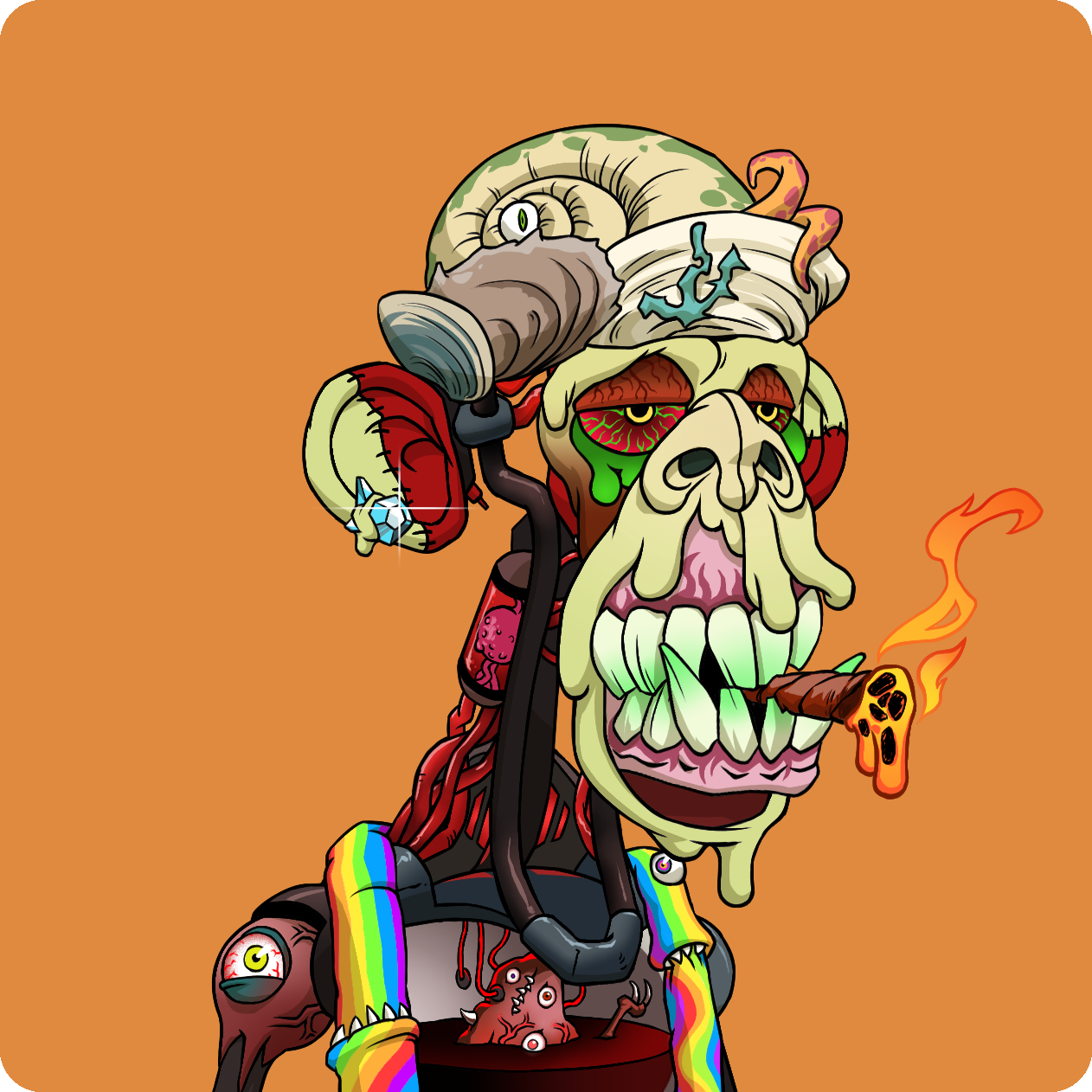 Yuga Labs - Mutant Ape Yacht Club - NFT # 21859