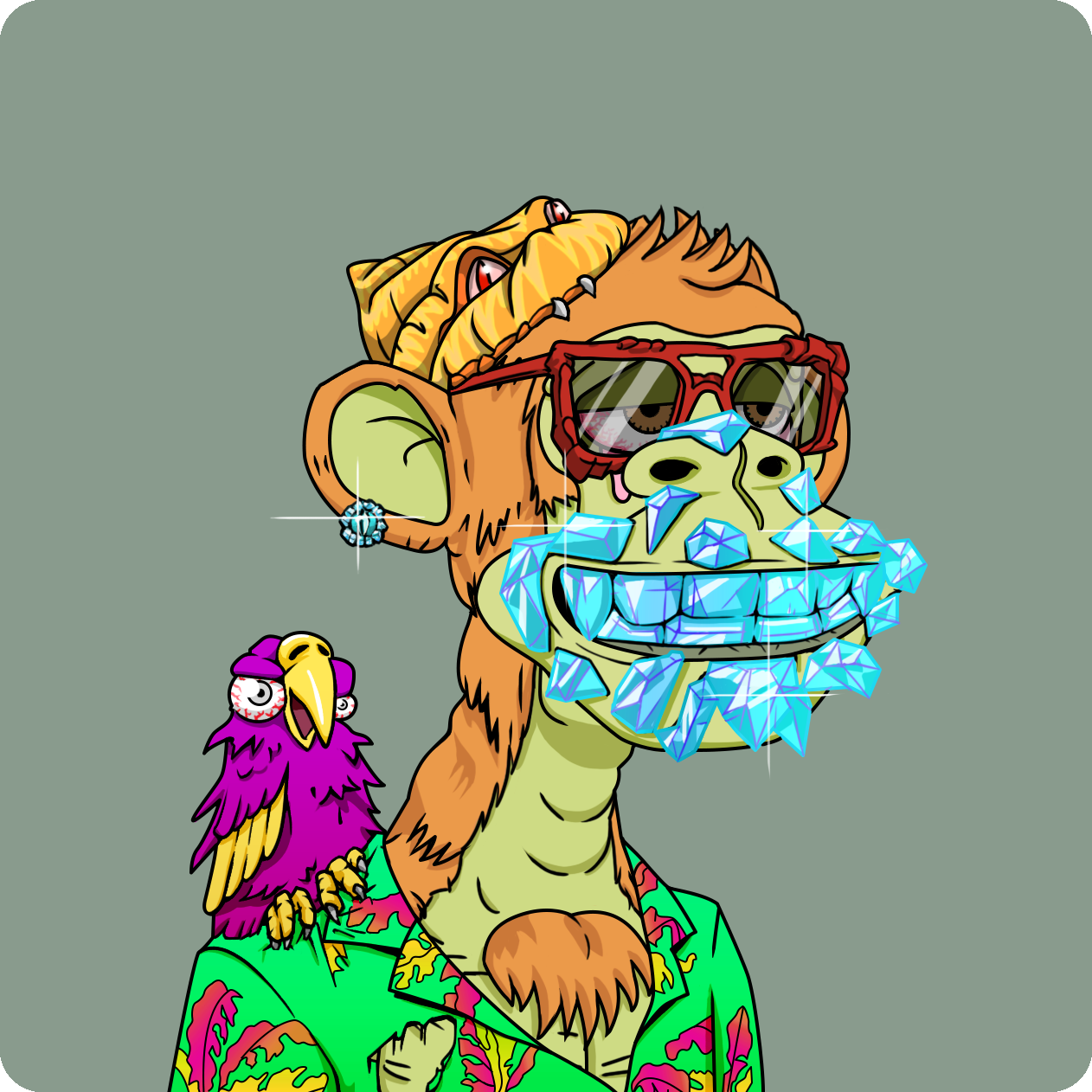 Yuga Labs - Mutant Ape Yacht Club - NFT # 875