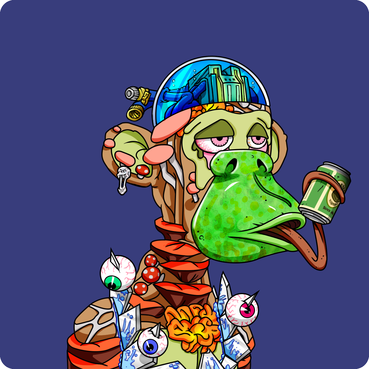 Yuga Labs - Mutant Ape Yacht Club - NFT # 391