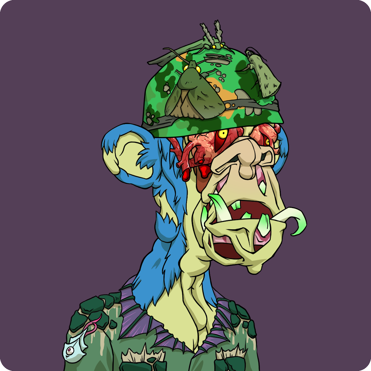 Yuga Labs - Mutant Ape Yacht Club - NFT # 21435