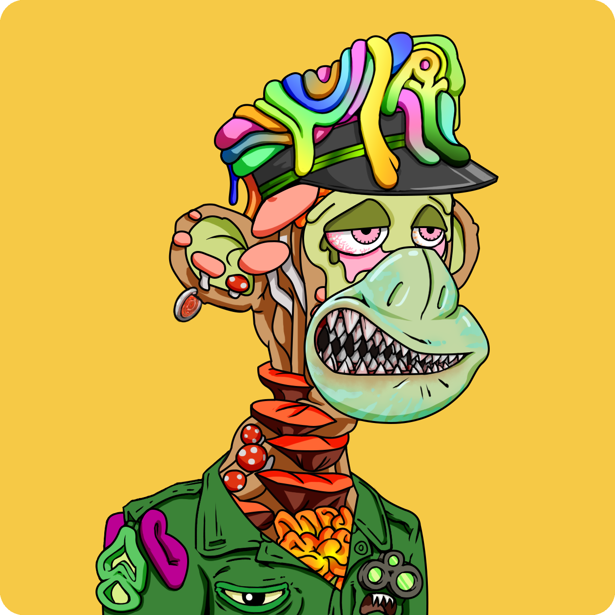 Yuga Labs - Mutant Ape Yacht Club - NFT # 14390