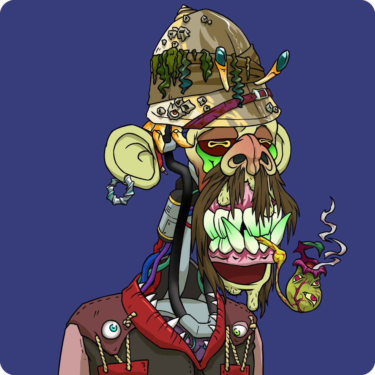 Yuga Labs - Mutant Ape Yacht Club - NFT # 3256