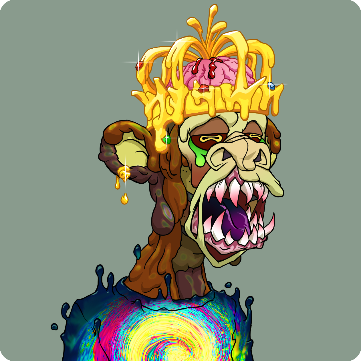 Yuga Labs - Mutant Ape Yacht Club - NFT # 17321