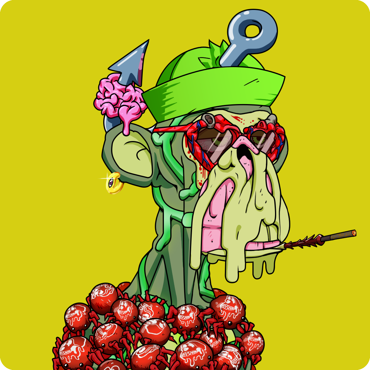 Yuga Labs - Mutant Ape Yacht Club - NFT # 15832