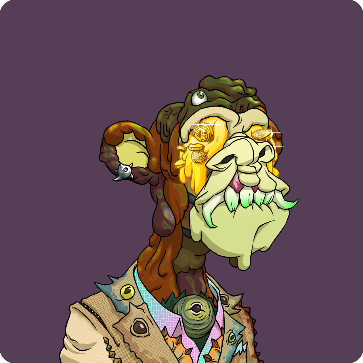 Yuga Labs - Mutant Ape Yacht Club - NFT # 2244