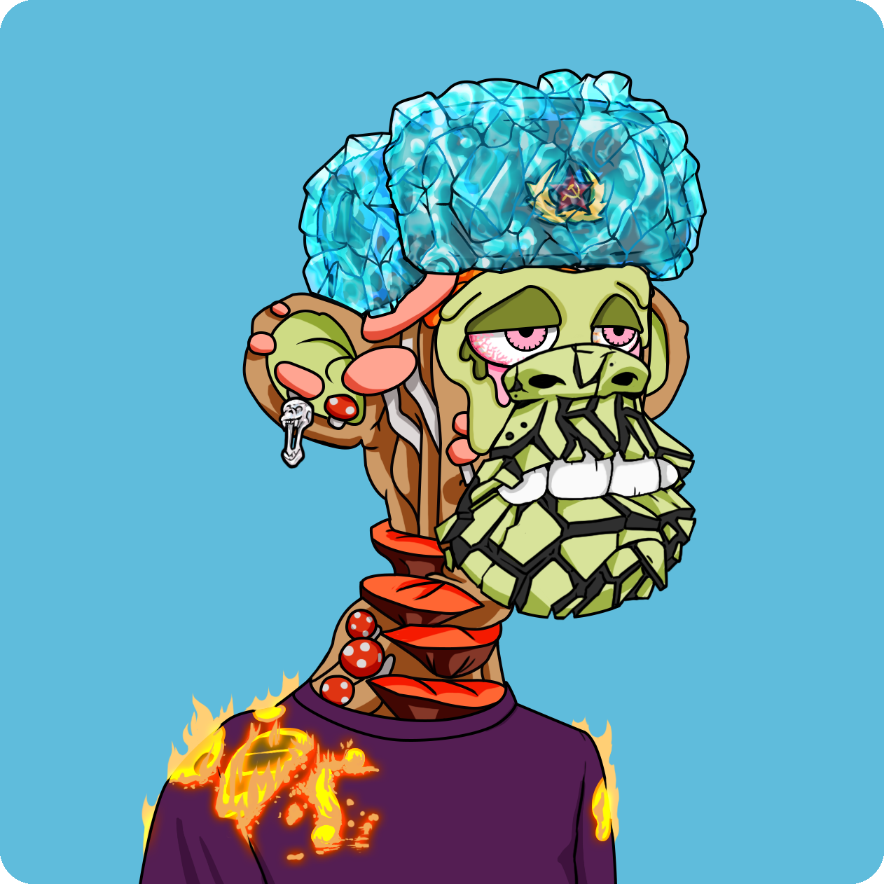 Yuga Labs - Mutant Ape Yacht Club - NFT # 21460