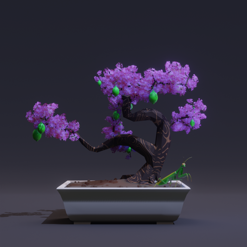 ZENFT Garden Society - Bonsai - Bonsai #8300 - NFT # 8300