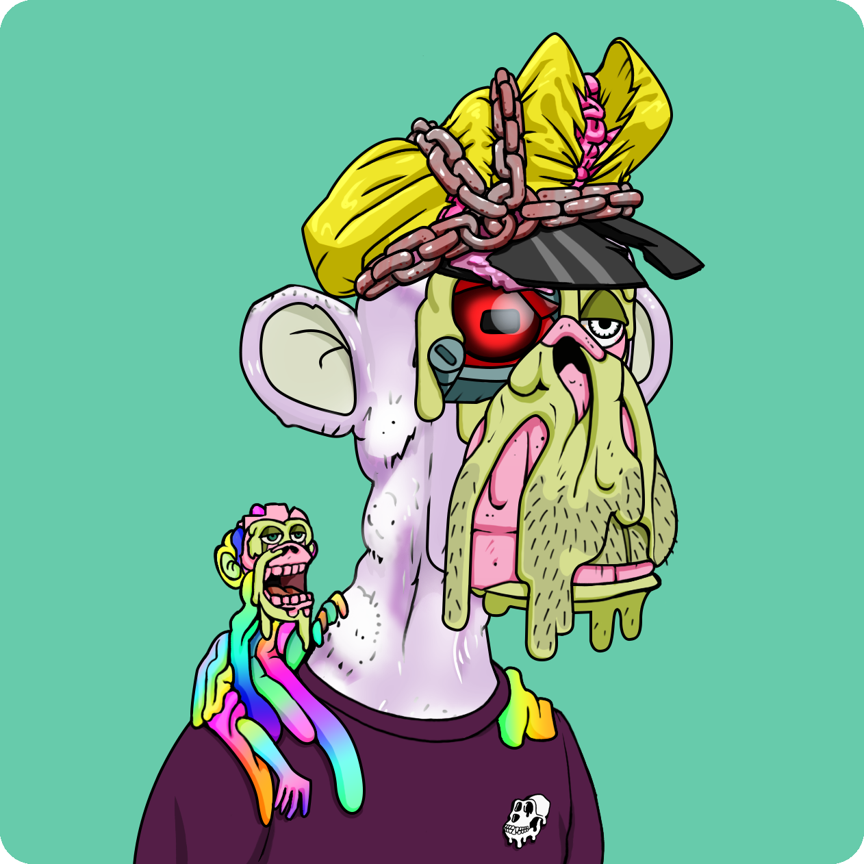 Yuga Labs - Mutant Ape Yacht Club - NFT # 1223