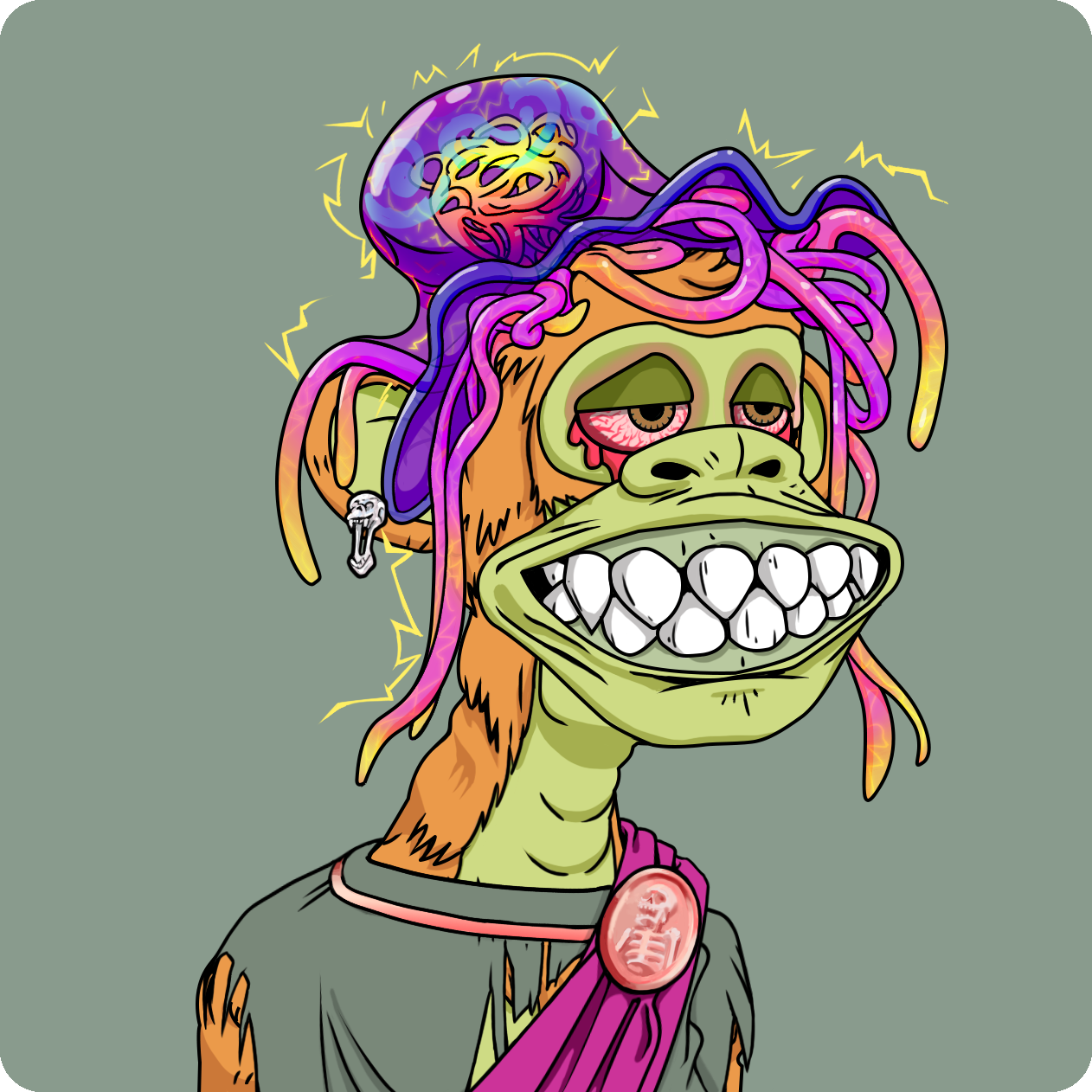 Yuga Labs - Mutant Ape Yacht Club - NFT # 4157