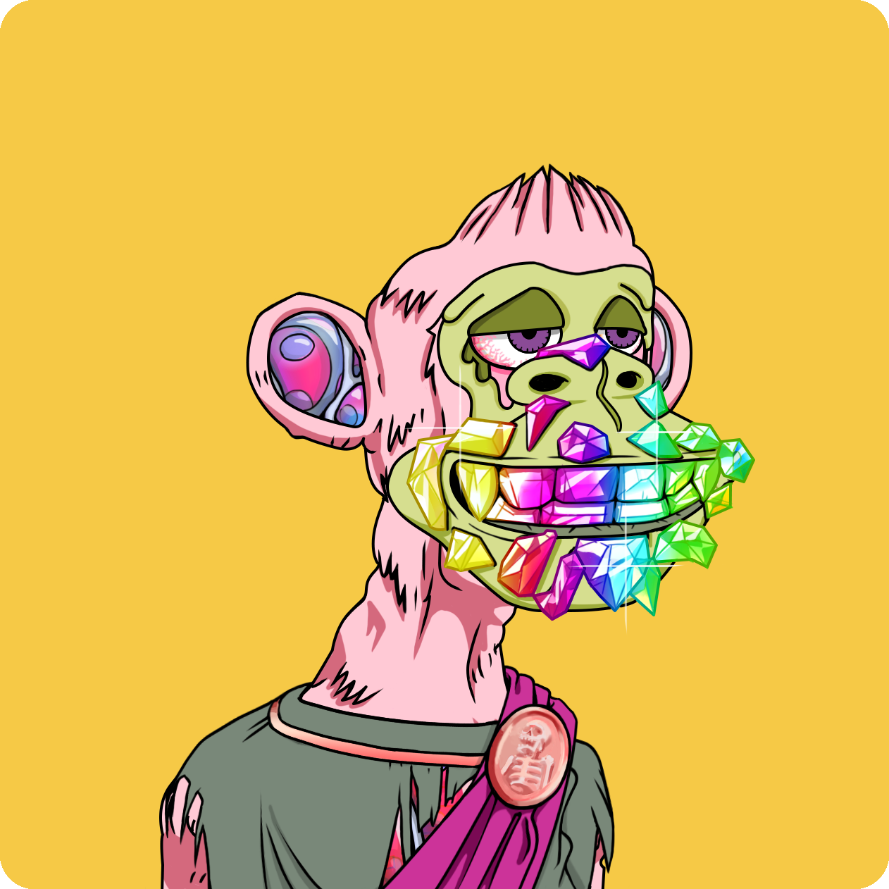 Yuga Labs - Mutant Ape Yacht Club - NFT # 5263