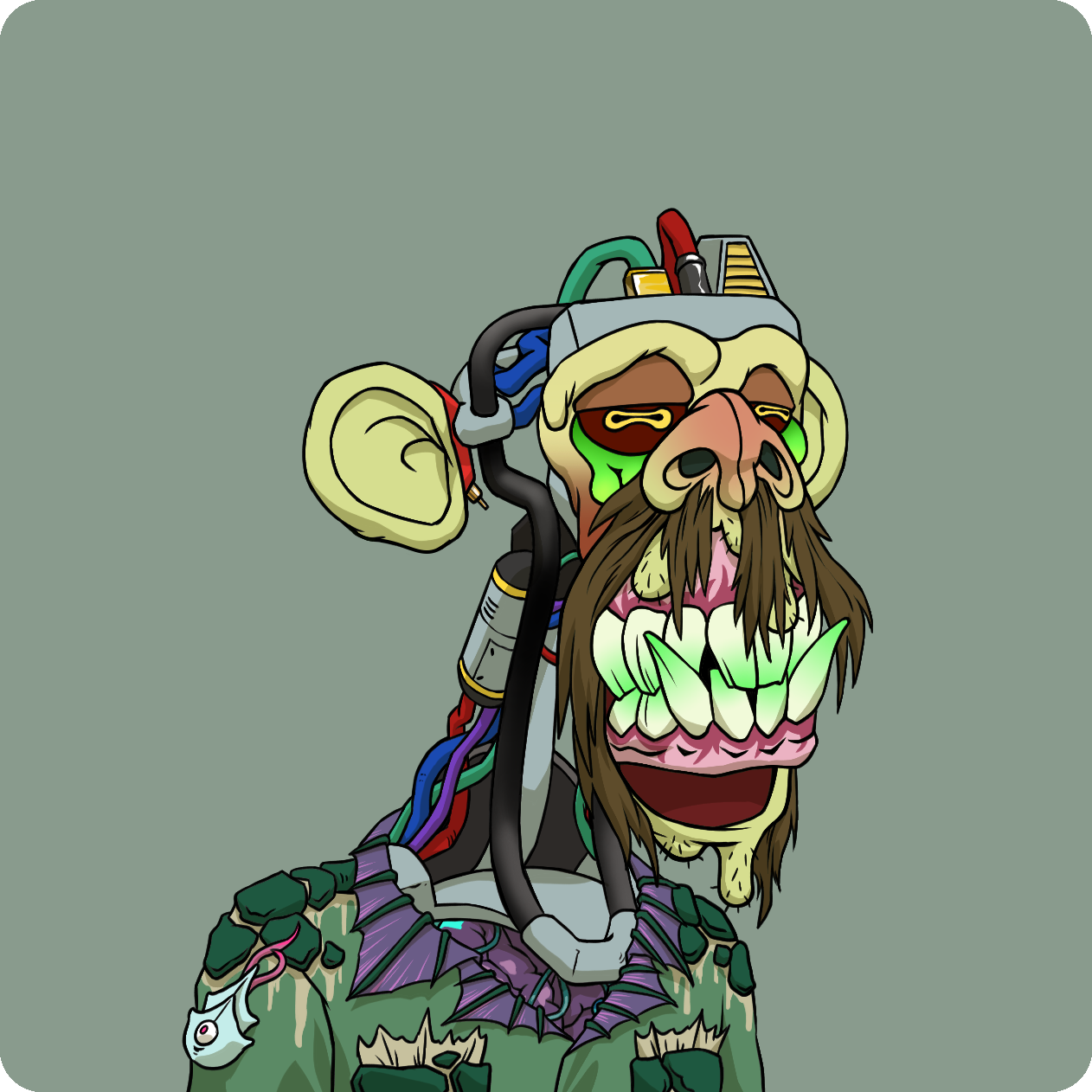 Yuga Labs - Mutant Ape Yacht Club - NFT # 18377