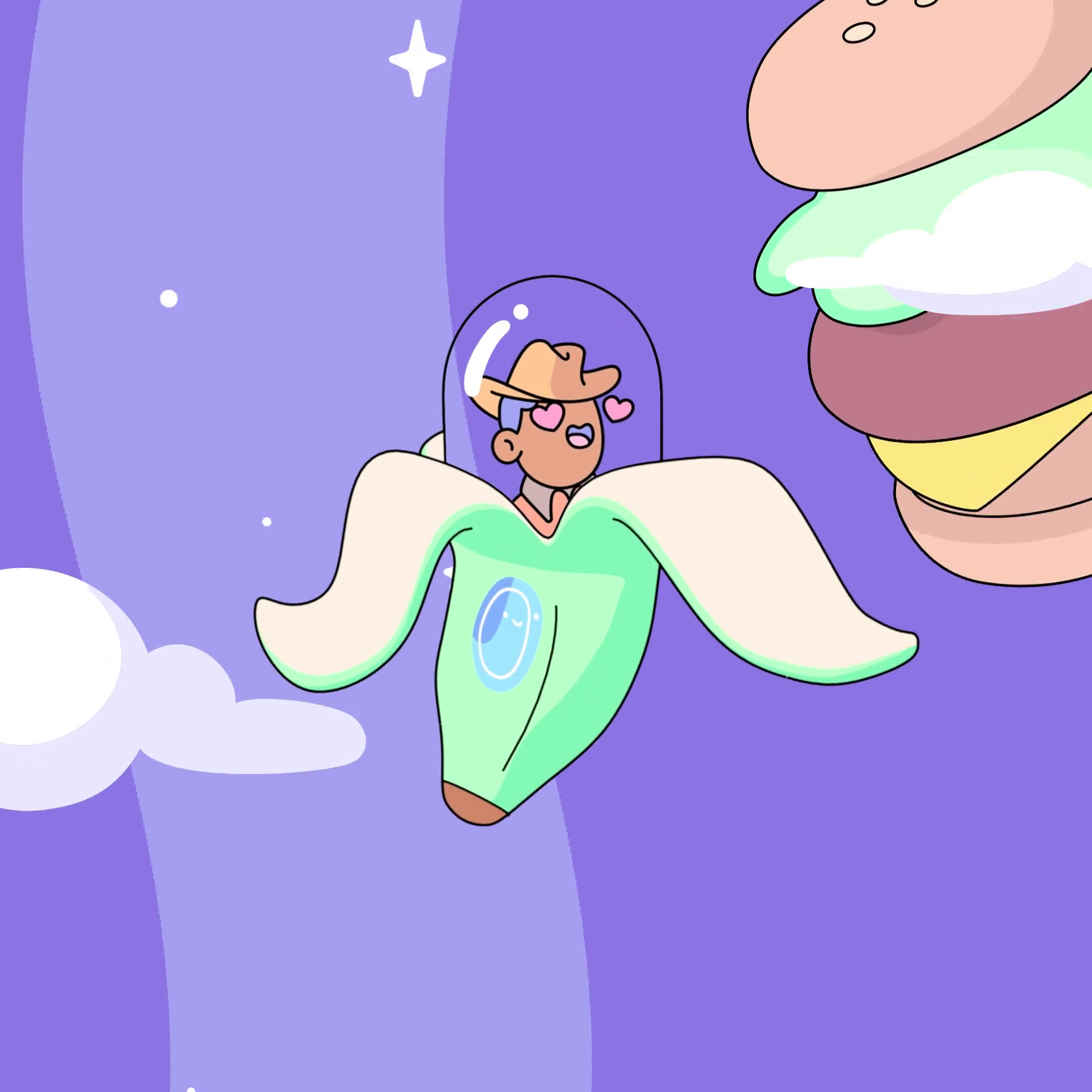 The Doodles Founders - Space Doodles - Space Doodle #9786 - NFT # 9786