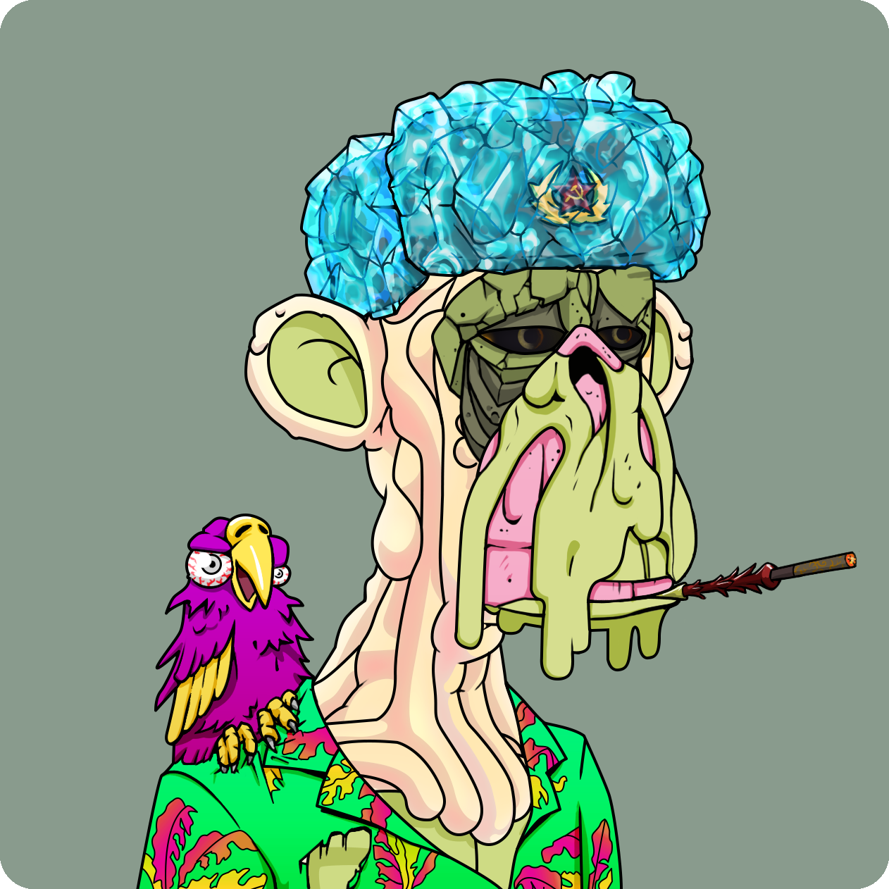 Yuga Labs - Mutant Ape Yacht Club - NFT # 5542