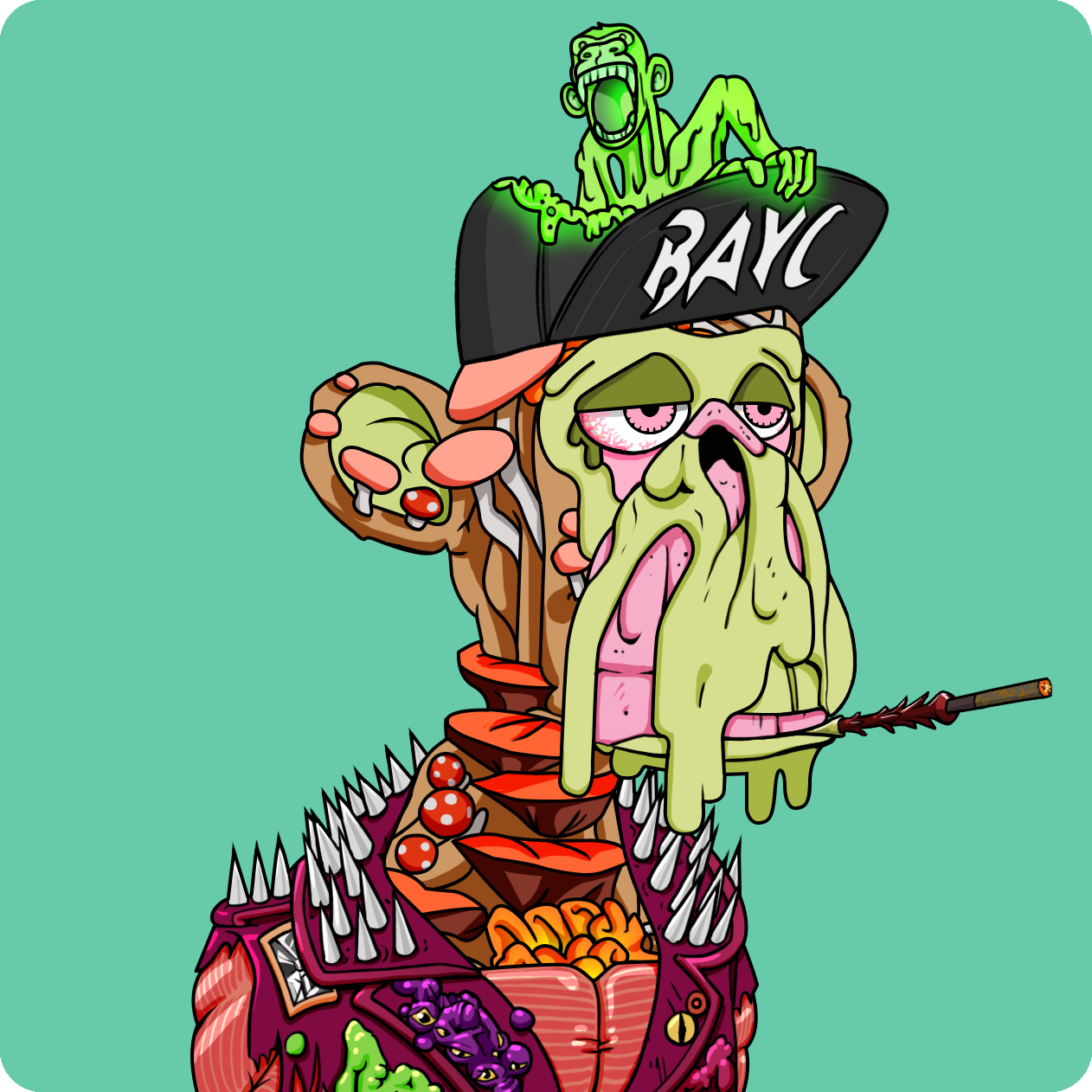 Yuga Labs - Mutant Ape Yacht Club - NFT # 3292