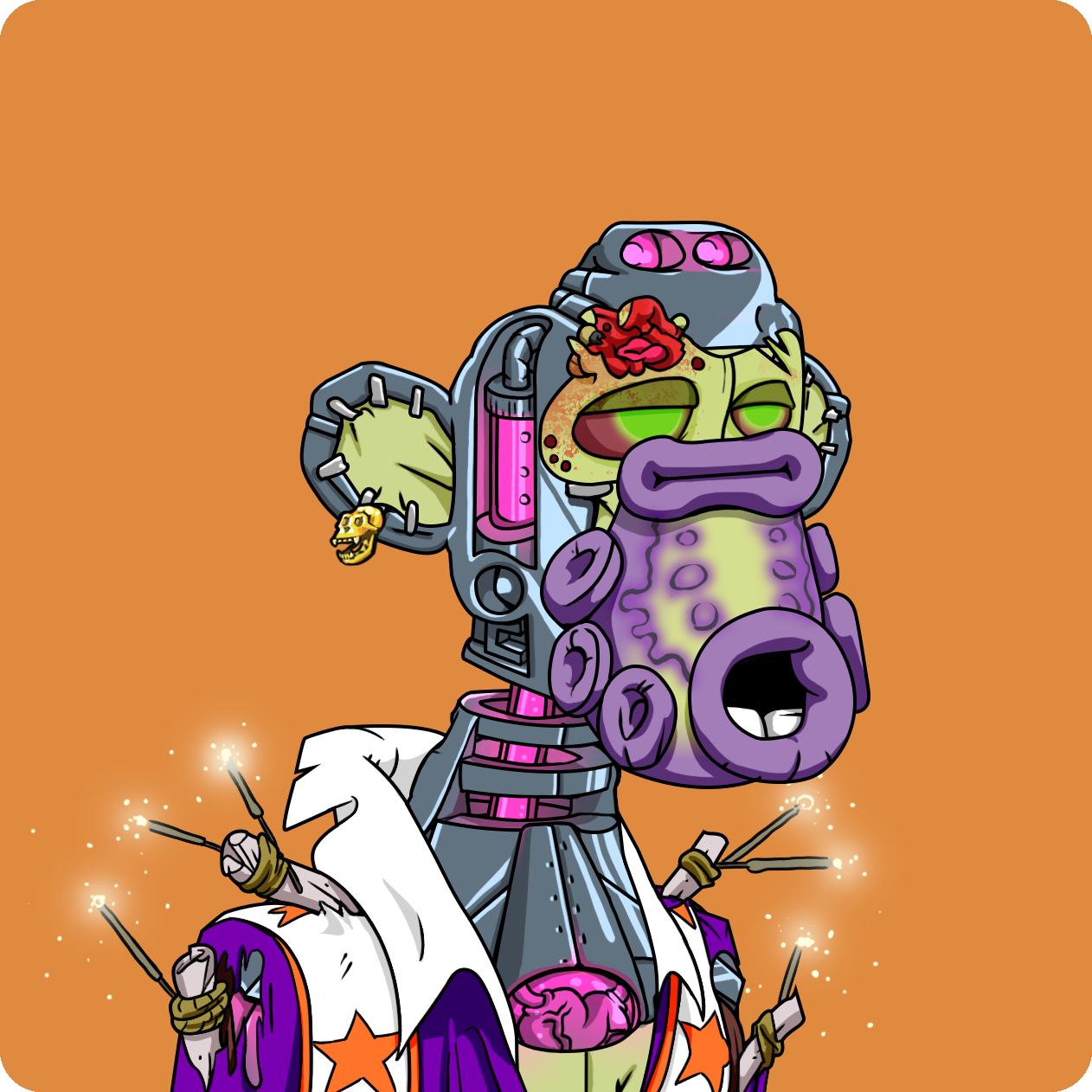 Yuga Labs - Mutant Ape Yacht Club - NFT # 6483