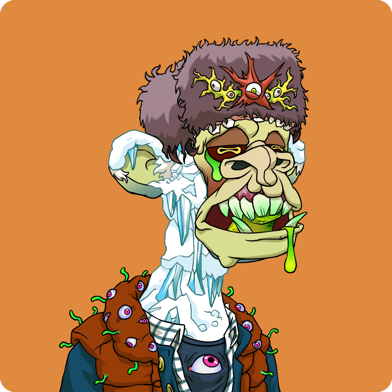 Yuga Labs - Mutant Ape Yacht Club - NFT # 2832