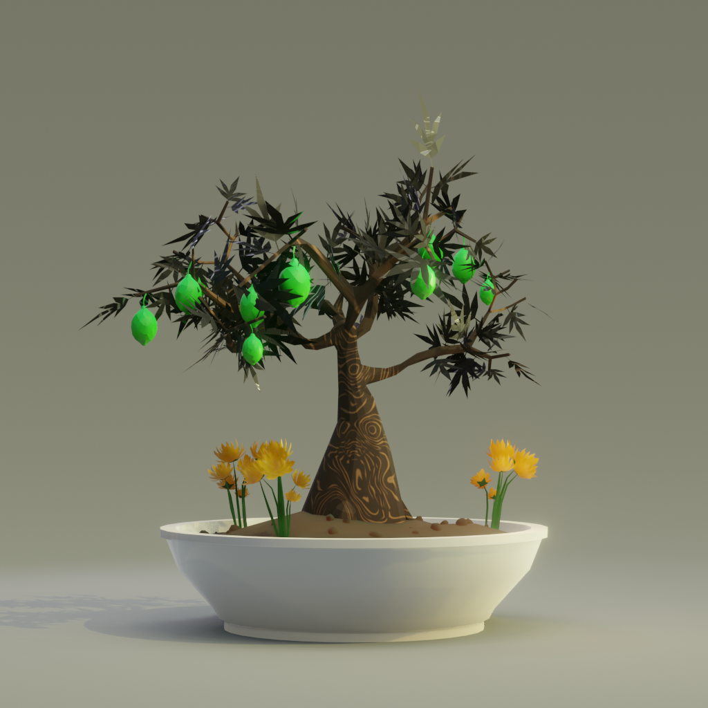 ZENFT Garden Society - Bonsai - Bonsai #8563 - NFT # 8563