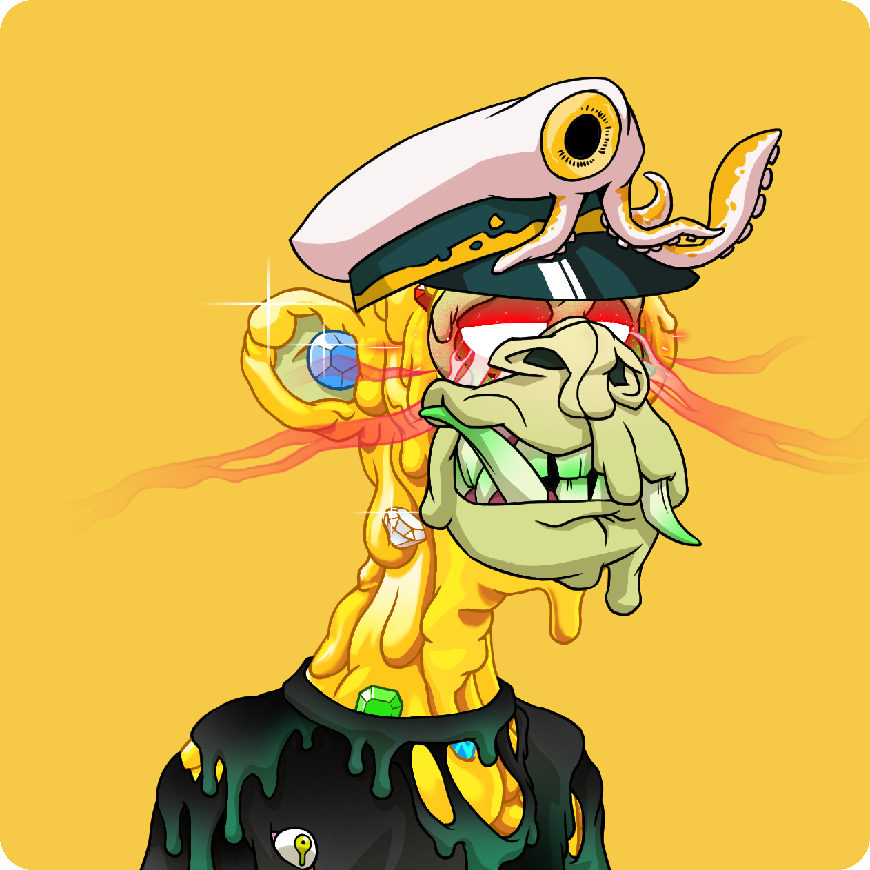 Yuga Labs - Mutant Ape Yacht Club - NFT # 17499