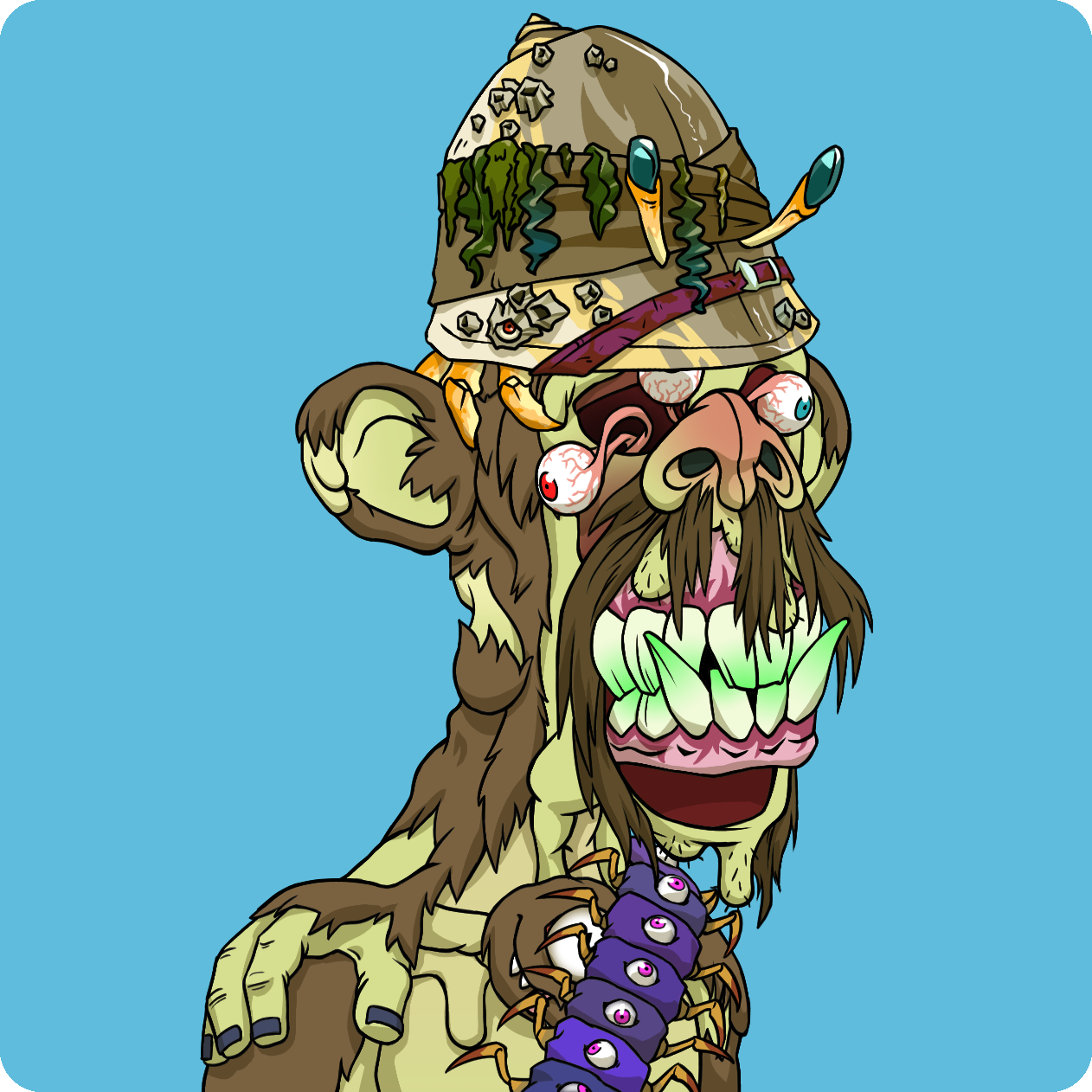 Yuga Labs - Mutant Ape Yacht Club - NFT # 802