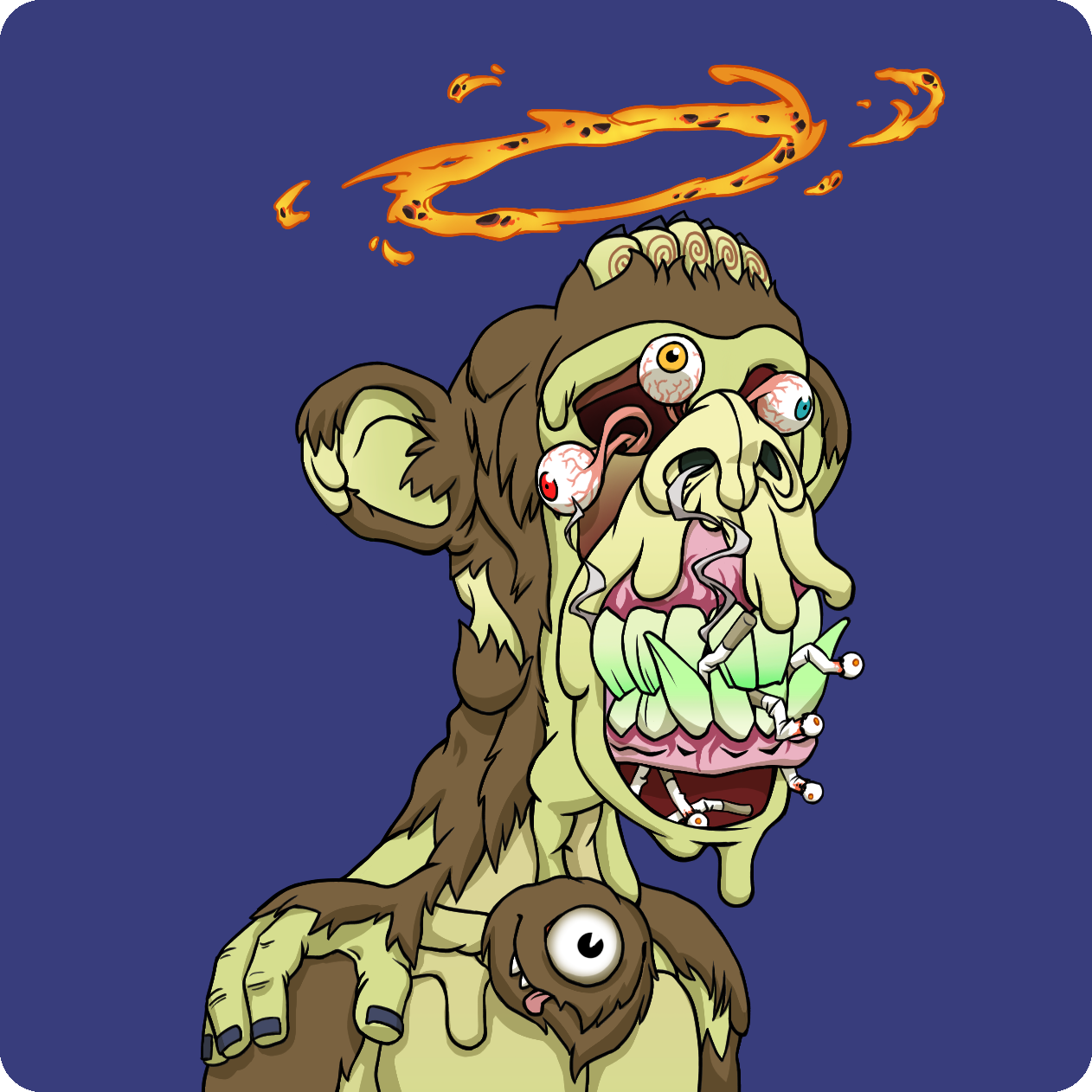 Yuga Labs - Mutant Ape Yacht Club - NFT # 9346