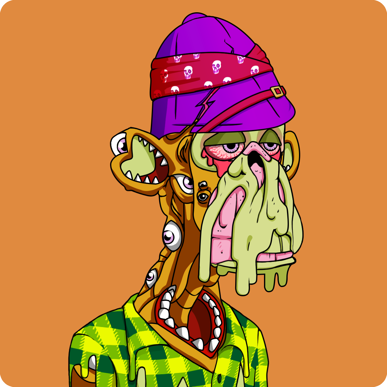 Yuga Labs - Mutant Ape Yacht Club - NFT # 17600