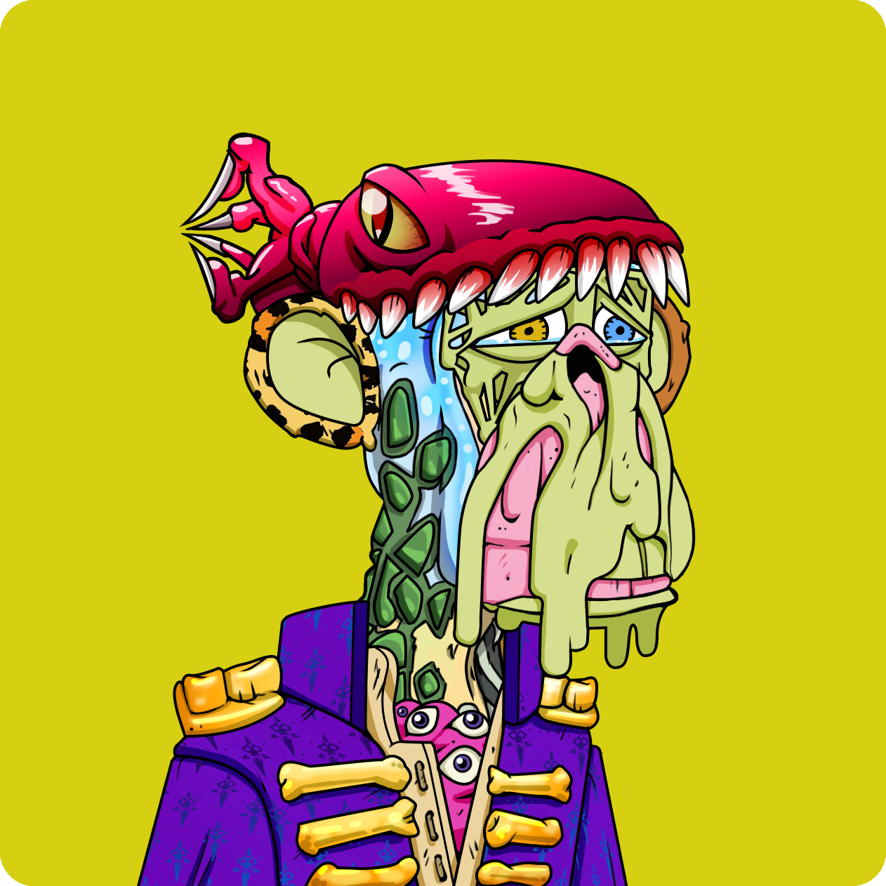 Yuga Labs - Mutant Ape Yacht Club - NFT # 2224