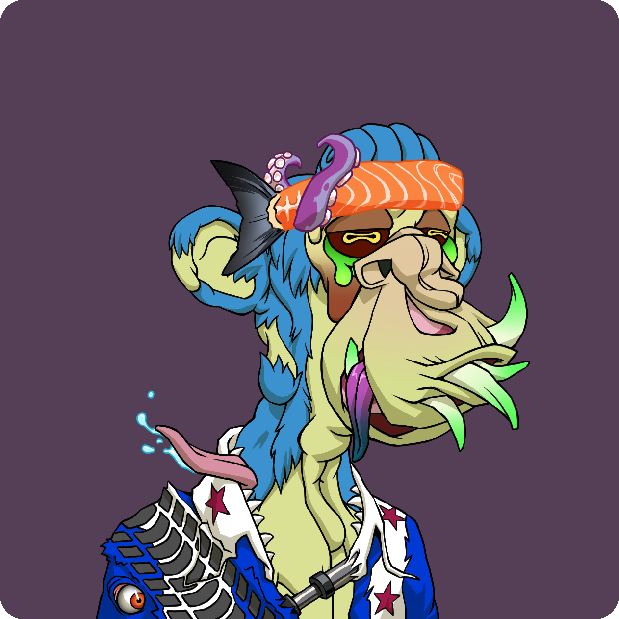 Yuga Labs - Mutant Ape Yacht Club - NFT # 1591