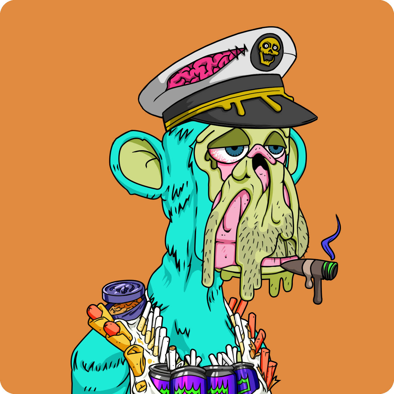 Yuga Labs - Mutant Ape Yacht Club - NFT # 190