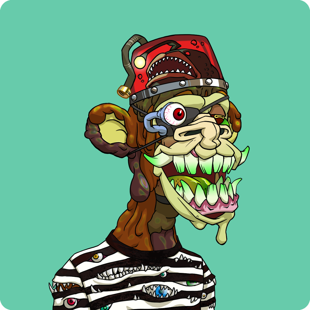 Yuga Labs - Mutant Ape Yacht Club - NFT # 2077