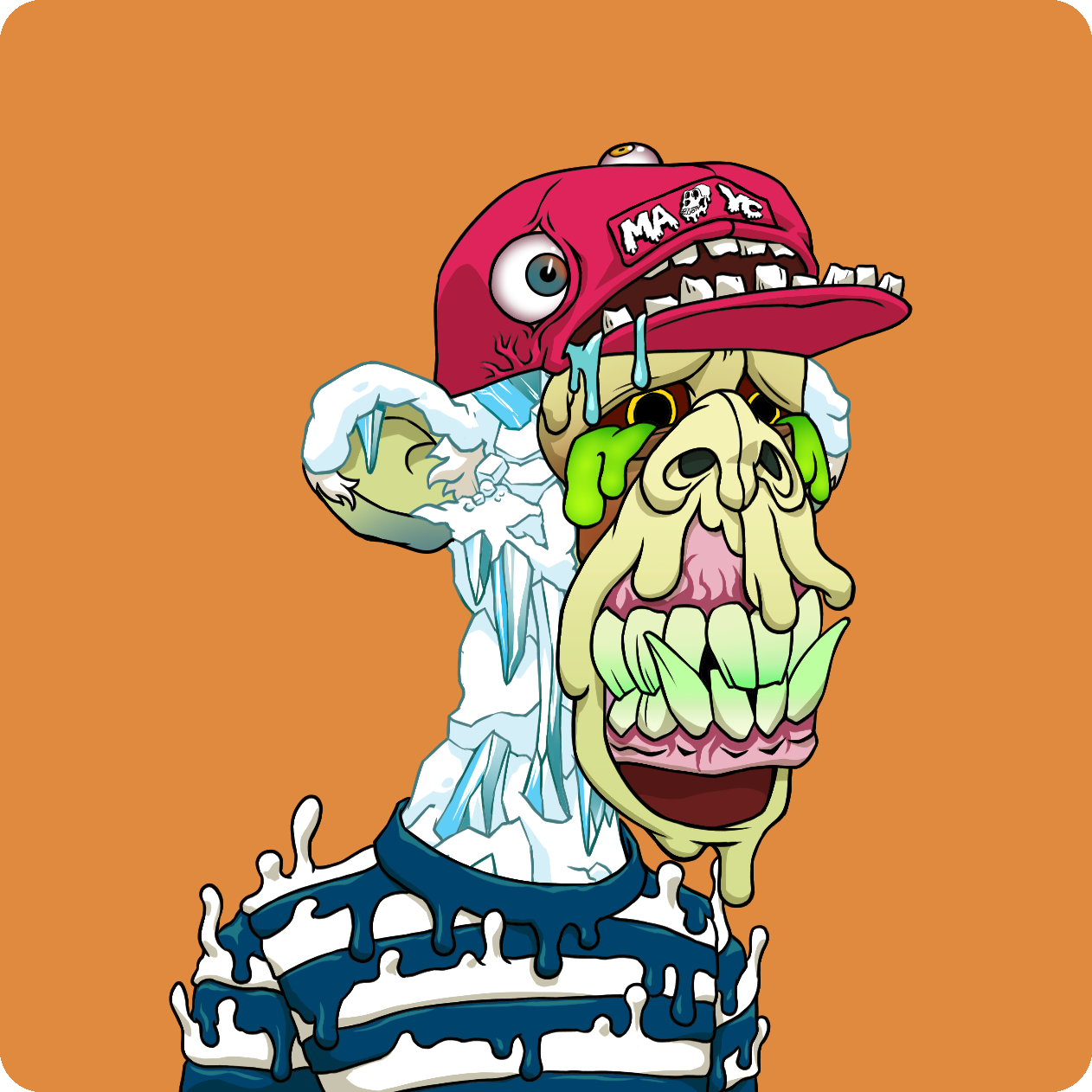 Yuga Labs - Mutant Ape Yacht Club - NFT # 21815