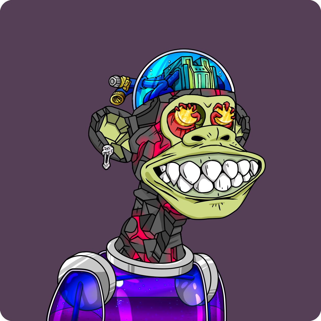 Yuga Labs - Mutant Ape Yacht Club - NFT # 18366