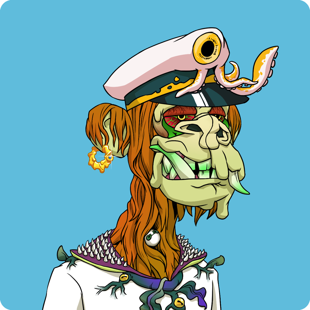 Yuga Labs - Mutant Ape Yacht Club - NFT # 6077