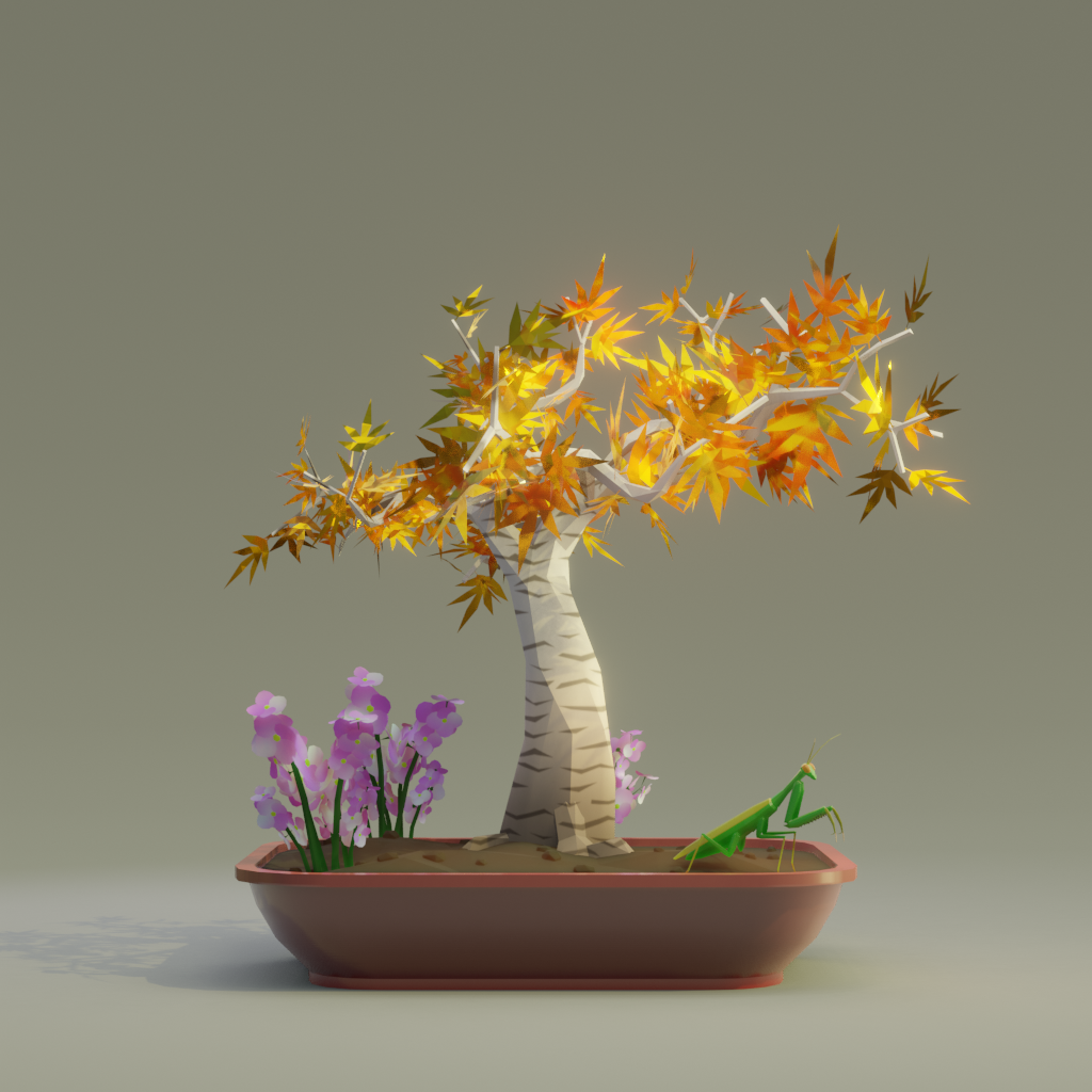 ZENFT Garden Society - Bonsai - Bonsai #8545 - NFT # 8545