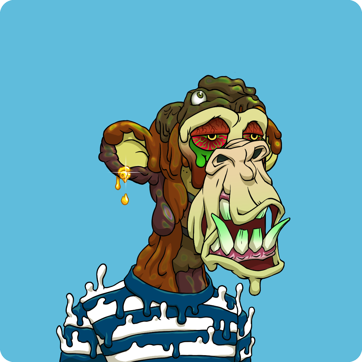 Yuga Labs - Mutant Ape Yacht Club - NFT # 8945