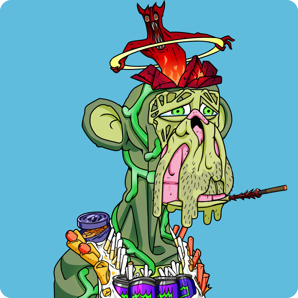 Yuga Labs - Mutant Ape Yacht Club - NFT # 8182