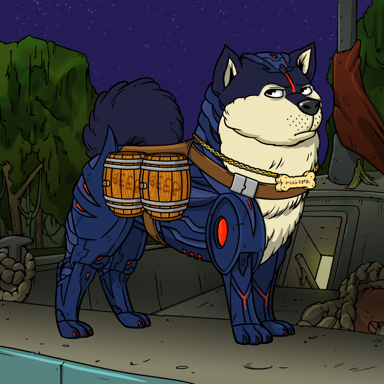 Yuga Labs - Bored Ape Kennel Club - NFT # 6182